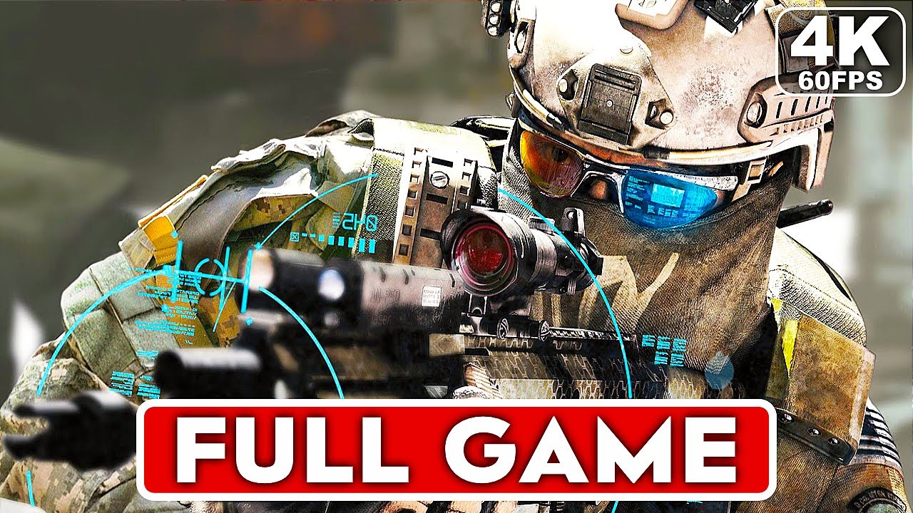 GHOST RECON FUTURE SOLDIER Gameplay Walkthrough Part 1 FULL GAME [4K 60FPS PC] -  No Commentary