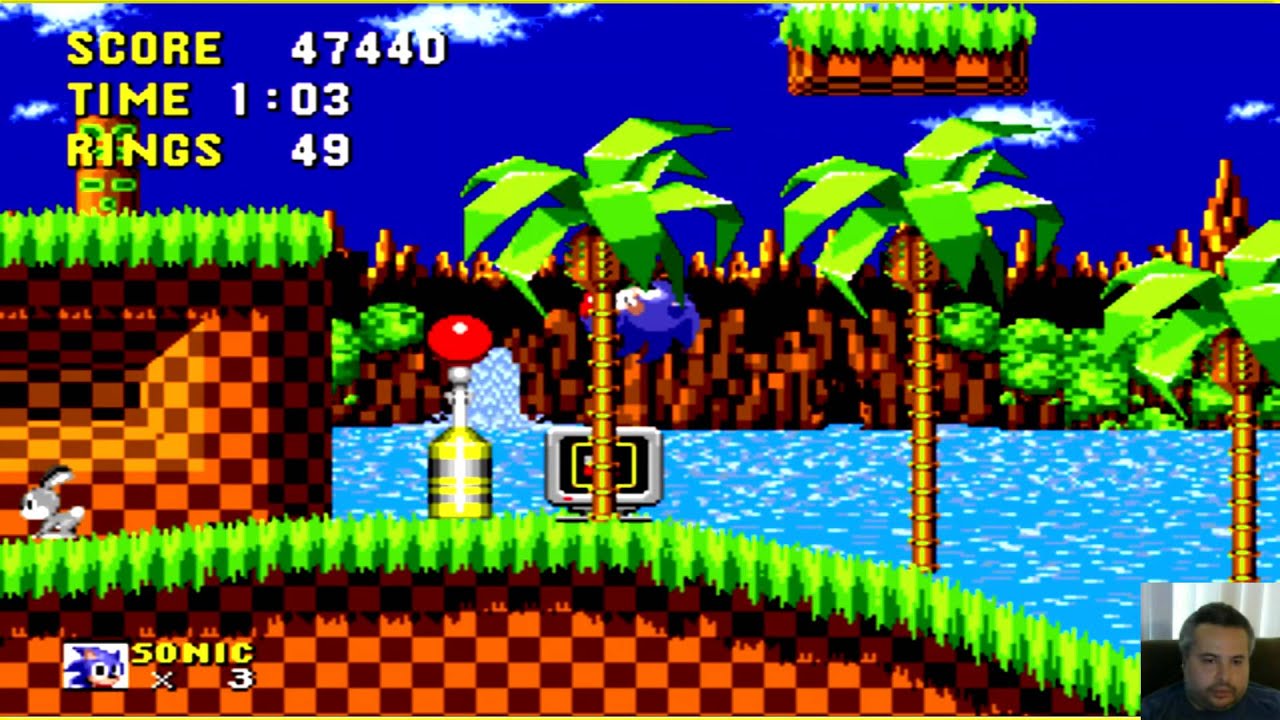 Old School Sonic the Hedgehog - YouTube