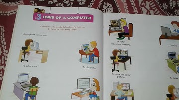 CLASS - 1 SUBJECT- COMPUTER, CHAPTER - 3 TOPIC- USES OF A COMPUTER👈👈