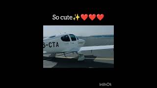 awww❤️❤️❤️#airplane #aviation #avgeek