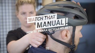 How to wear a bicycle helmet? | Watch That Manual