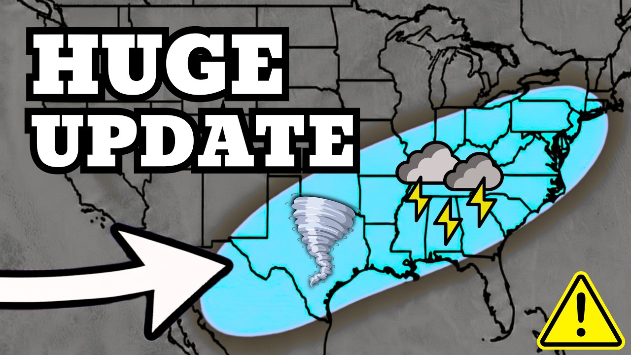 This CRAZY Tornado Outbreak In Decades Is Coming This Week... - YouTube