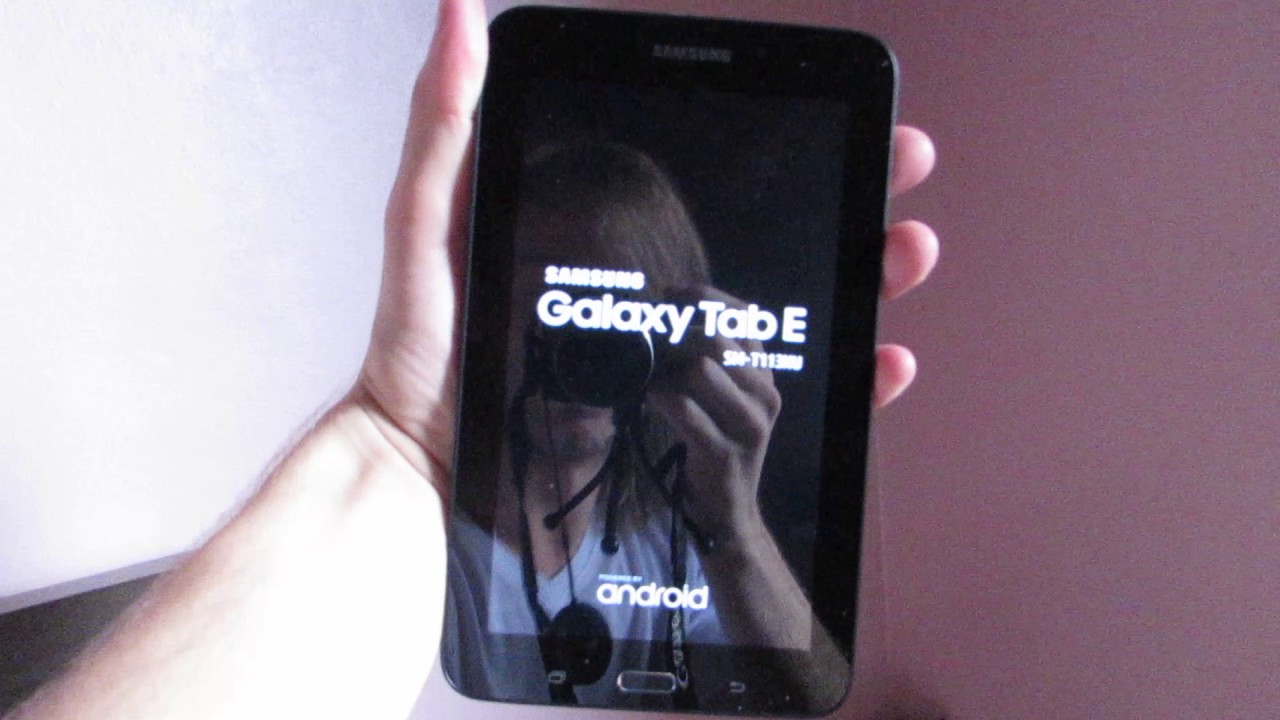 Unboxing do Tablet Samsung Tab E 7 polegadas - YouTube