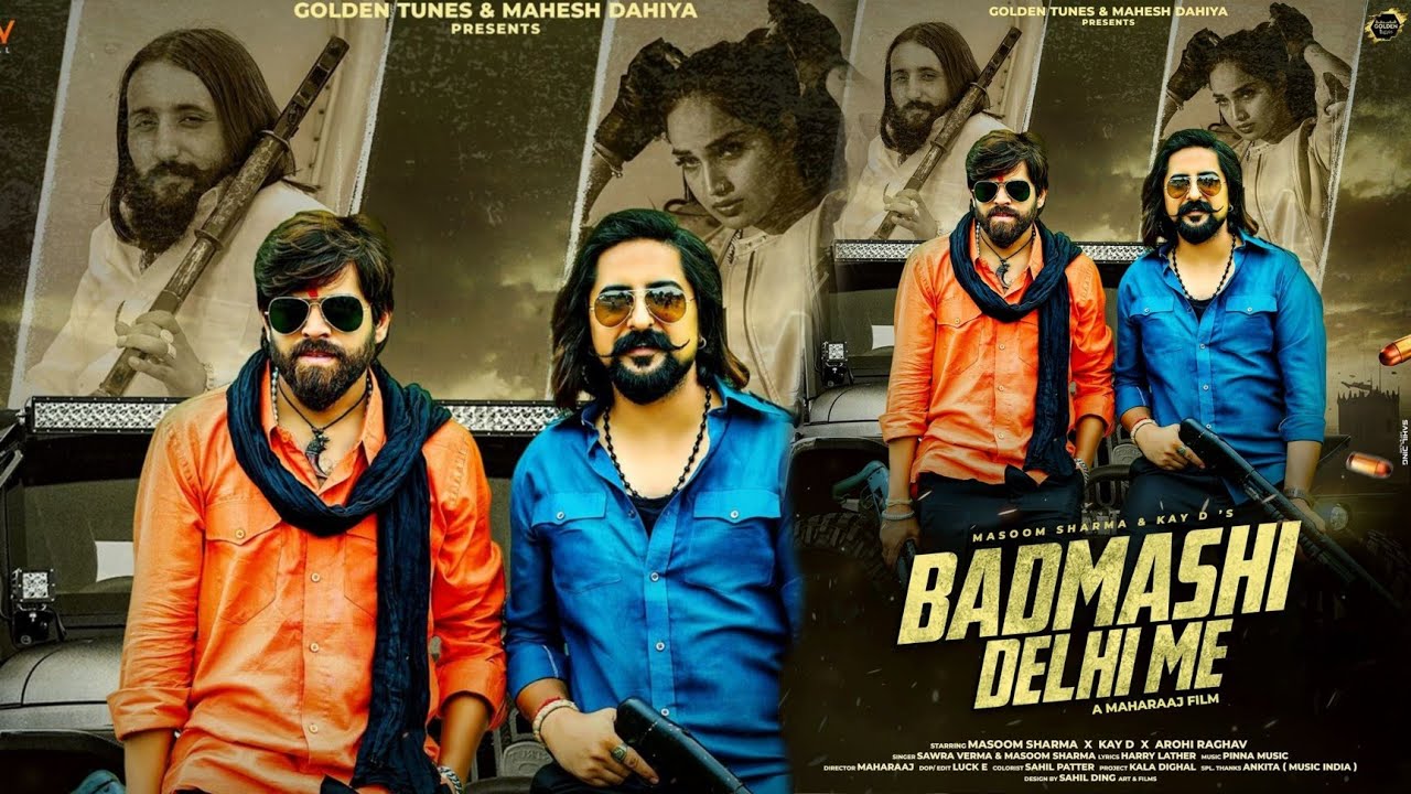BADMASHI DELHI MAI | New haryanvi song | MASOOM SHARMA & KULDEEP KAUSHIK | HR-75 MUSIC ||