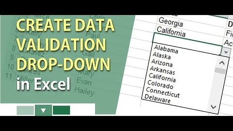 Stop wasting time! How to level up your Excel skills with Data Validation & Drop Down Lists