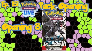 Tirtouga & The Under Sea Ruins - Opening 8 Black Bolt Packs - TCG Live Ep. 151 #Pokemon
