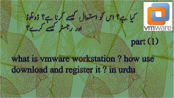 Vmware Workstation Installation in  windows 7/8/8.1/10/server in urdu/Hindi by chbabar.28