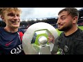 ON CÉLÈBRE LE TITRE AVEC LES JOUEURS DU PSG!! (c’est la vidéo de l’année)