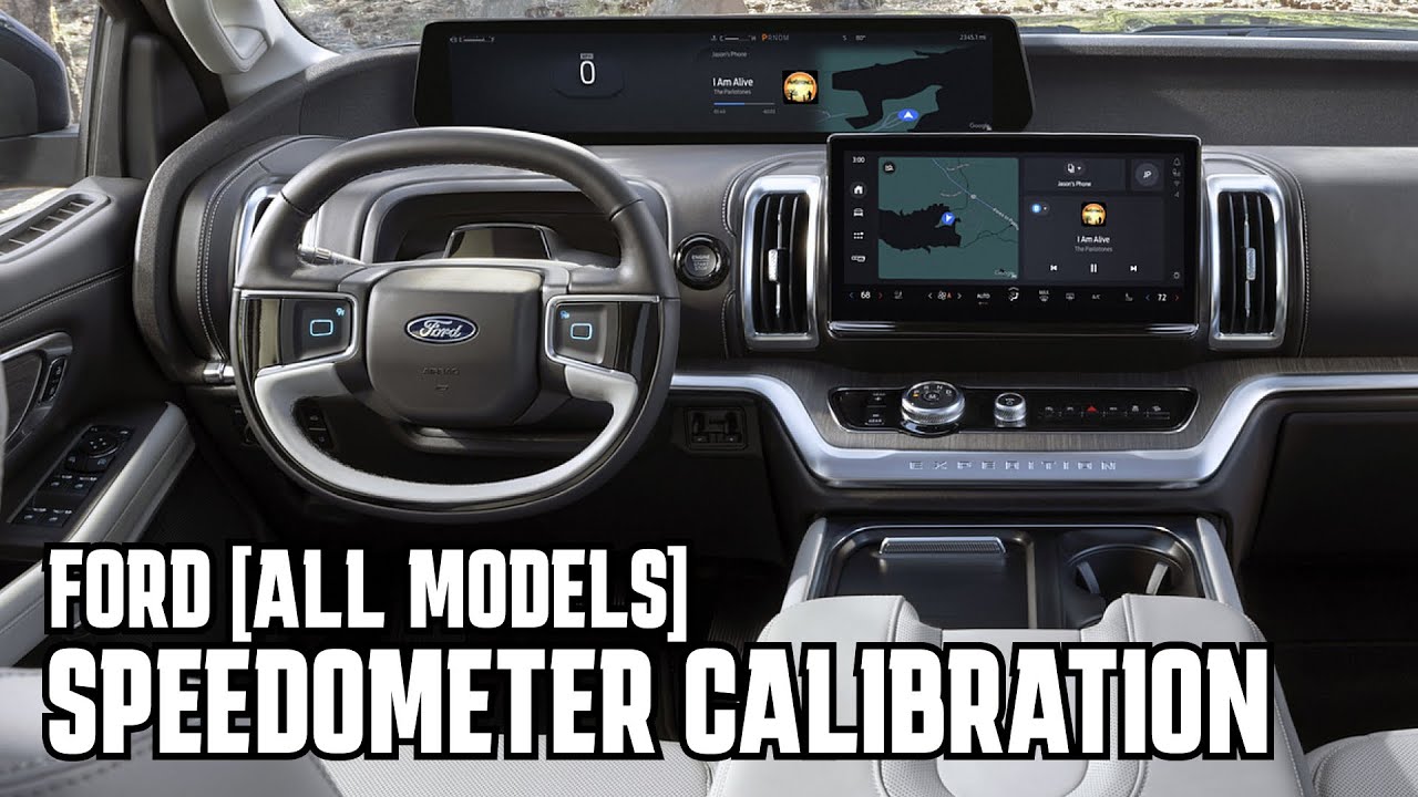 FORD [All Models] - Speedometer Calibration Tool Installation - YouTube