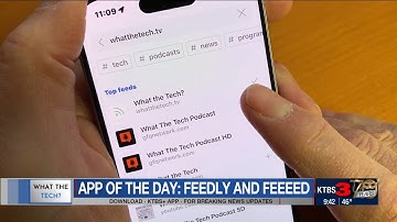 What The Tech: App of the Day - Feedly and Feeeed