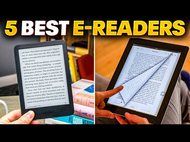 The 5 best e-readers for 2024 - CBS News