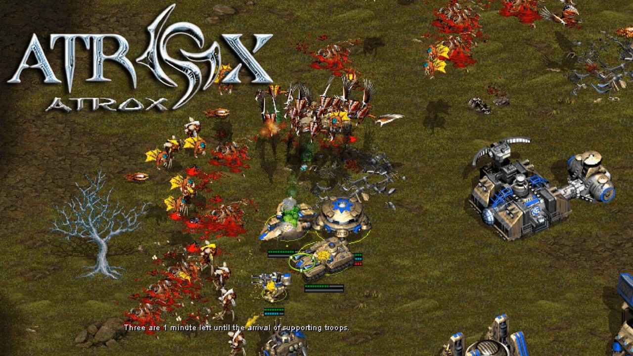 ATROX (2001) gameplay - obscure Starcraft clone - Windows Retro games ...
