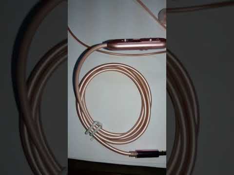 Audífonos Rosa Gold