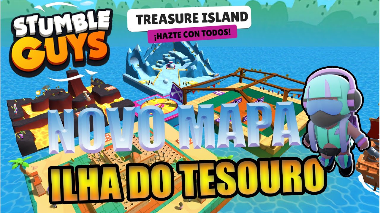 Póster Mapa do tesouro da ilha de Chance