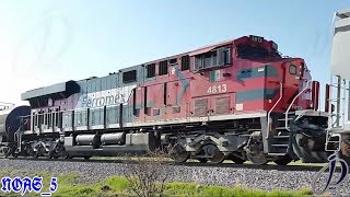 Ferromex 4821, 4131, 4006 Repintada Y Remota 4813 En León, Guanajuato. México Noas5