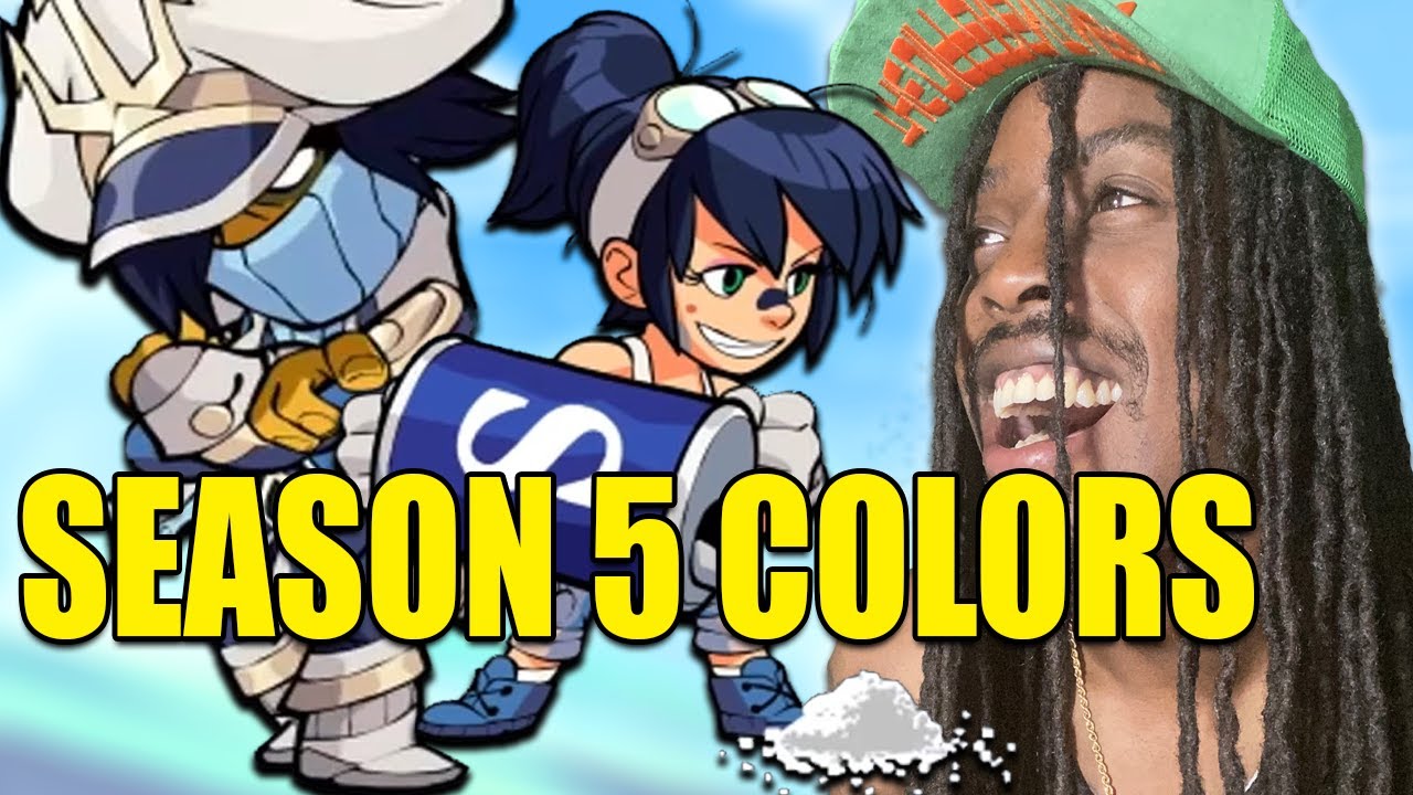 Shwerpy Reveals Battle Pass Season 5 Colors - Brawlhalla (Reaction)