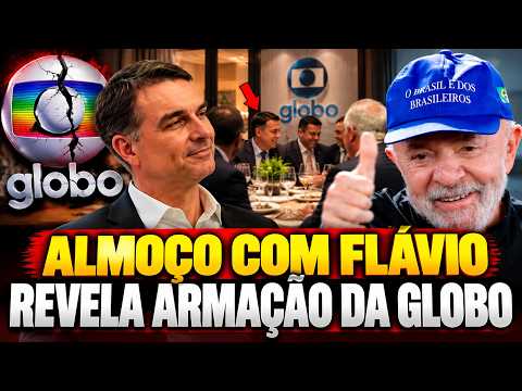 GLOBO LOSES CONTROL AND PANICS AFTER BEING CAUGHT IN A CRIMINAL SCHEME! FLÁVIO CAN'T HANDLE IT!!