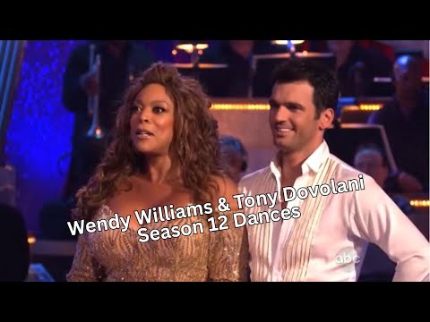 Wendy Williams & Tony Dovolani Season 12 Dances