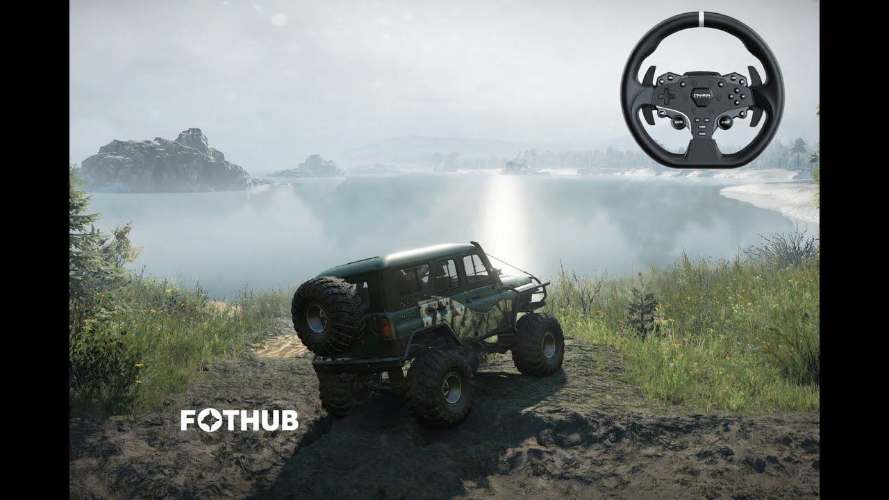 Путь на север / SnowRunner / СноуРаннер / симулятор бездорожья / грузоперевозки /Moza R3