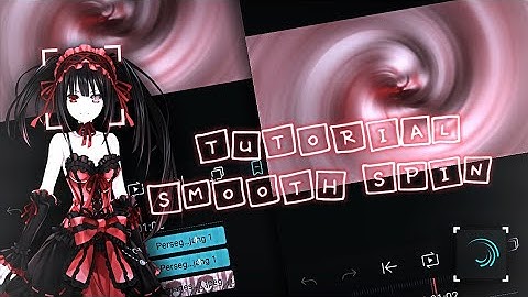 Amv Tutorial Spin Like AE Smooth || Tutorial Alight Motion