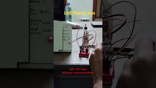 LHB Parcel Van coach miniature LED Blinking Tail Light #automobile #collection