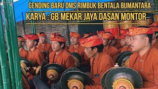 LUAR BIASA GENDING BARU #DMSRIMBUK BENTALA BUMANTARA KARYA GB MEKAR JAYA DASAN MONTOR