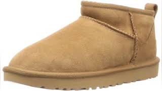 UGG Womens Classic Ultra Mini Boots (Chestnut) - Size 10 Review & Try-On