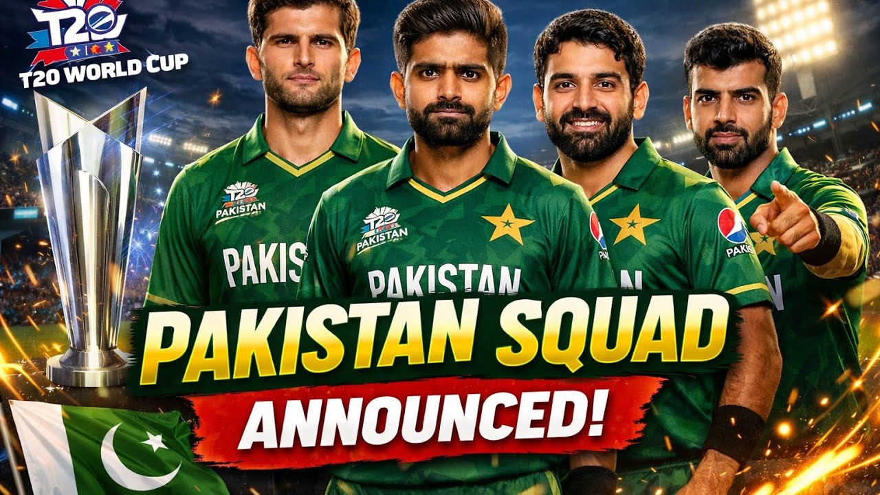 Pakistan Announces T20 World Cup Squad | Shocking Inclusions & Big Omissions 🔥