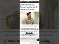 Trump meets Pakistan's Army Chief as war brews—world watches on edge. #trump #breakingnews #pakistan