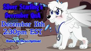 Wolf Tales: Q&A Announcement! (Q&A ON THE 11TH OF DECEMBER AT 2:30)