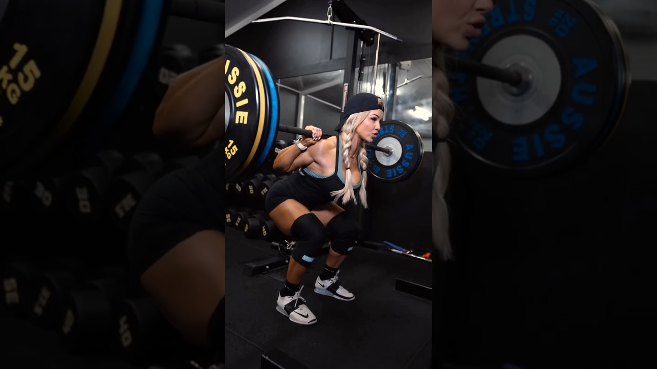 Stephanie sanzo workout ✨💪 💥 top female weightlifter💪🔥 