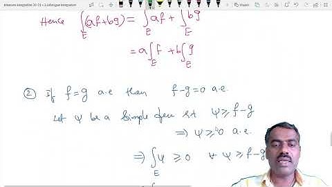 Measure and Integration 14 - Bounded Convergence Theorem