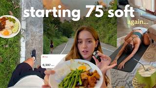 start 75 soft with me ⭐️ (workouts, walking, my rules) screenshot 2