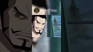 Zoro SILENCIA Mihawk com resultado do treino insano 😳🗡️ #onepiece #anime #shorts