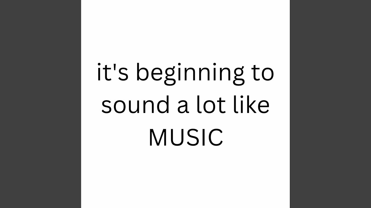 ooo this sounds like music YouTube