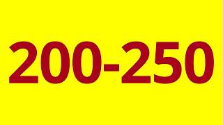 Russian Numbers with Audio: Build Daily Word Practice 201–250