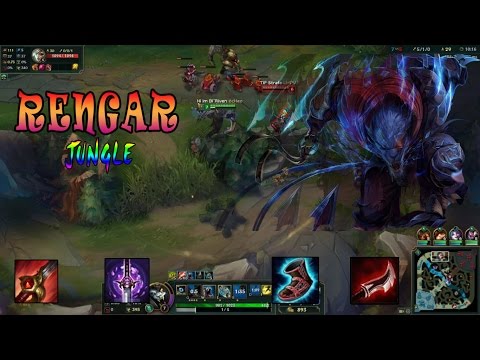 Video Rengar Jungle | Lên đồ ONE HIT | 1 nhảy 1 em ra đi |... - youtube