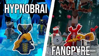 I built *almost* ALL the LEGO Ninjago Serpentine Tribes and Tombs!