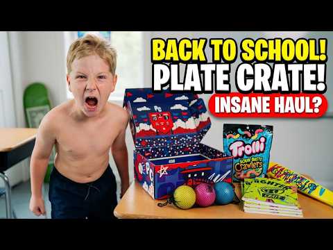 Thumbnail for What’s Inside the Back to School Plate Crate?! Full Unboxing