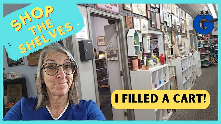I Filled a Cart at the Good Stuff Thrift Store | Thrift With Me and Shop the Shelves!