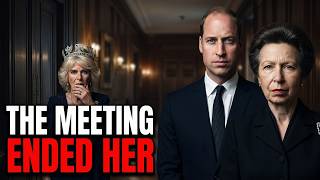 The Midnight Meeting That Ended Queen Camilla: William & Anne's Silent Revenge