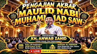 KH. Anwar Zahid Live Masjid Al-Hikmah Bagorejo Srono Banyuwangi
