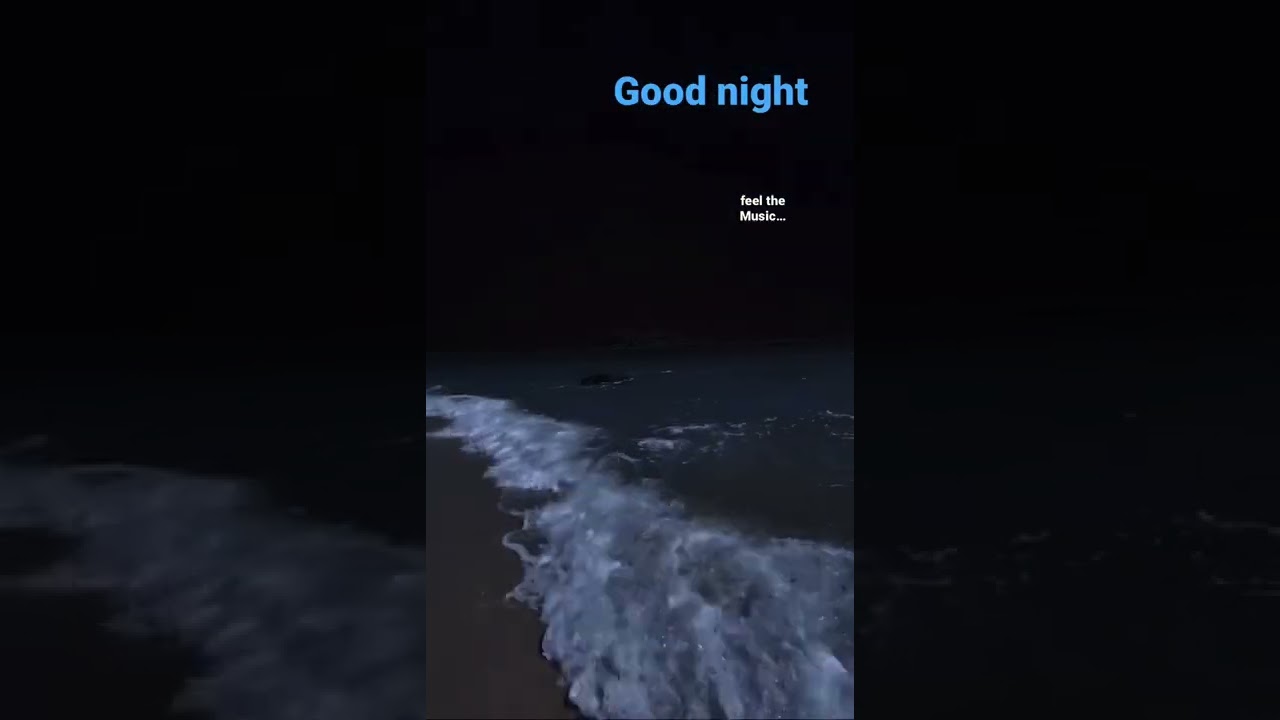 Good night video status feel the music good night status