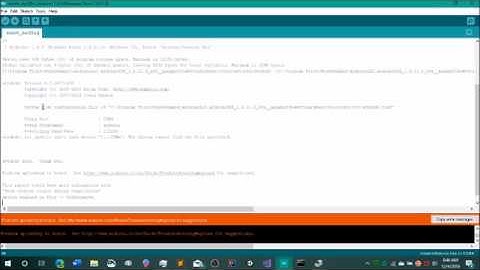 Arduino: How To Fix ser_open(): can