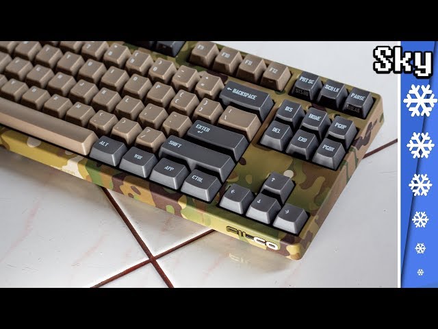 Filco Majestouch 2 Camouflage-R TKL Review - YouTube