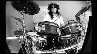 THE DARKNESS - Open Fire - A Drum Cover