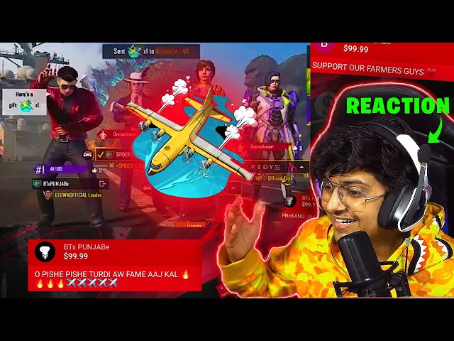 😮 8000UC POPULARITY PLANES TO RANDOM😅| GUY WHO SUPERCHAT @MortaLyt  | BTxPUNJABe | BTxPUNJABi | LIVE class=