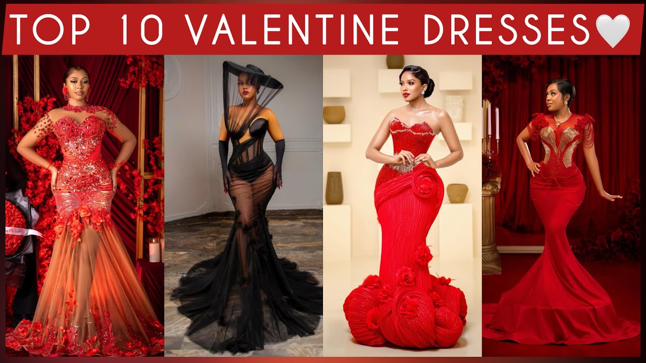 Top 10 Best Valentine Designer Dresses Tanzania 2026❤️