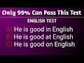 Only 99% Can Pass ThisTest English Grammar Test