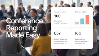 How to Generate Conference Reports | Filters & Export
